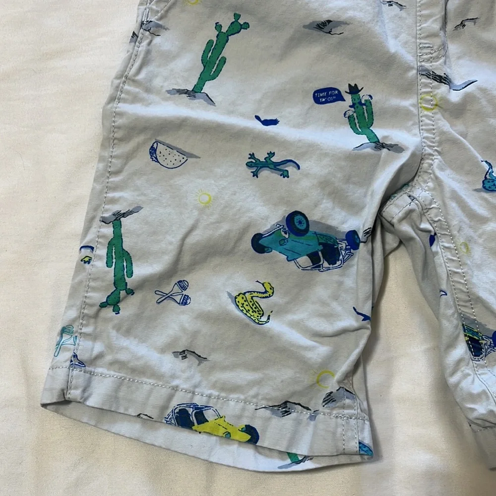 The Children’s Place Blue Graphic Printed Shorts